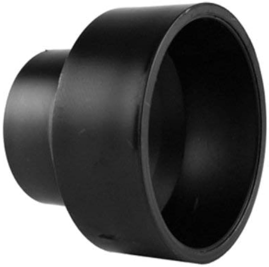 3" x 2" ABS PIPE INCREASER-REDUCER (HUB x HUB)