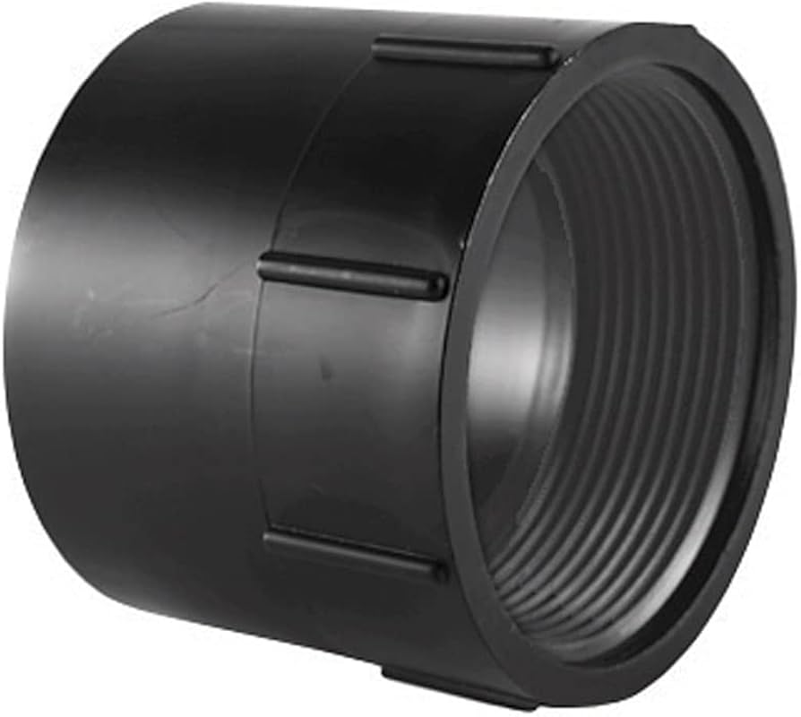 1-1/2 ABS FEMALE ADAPTER (HUB x FIPT)