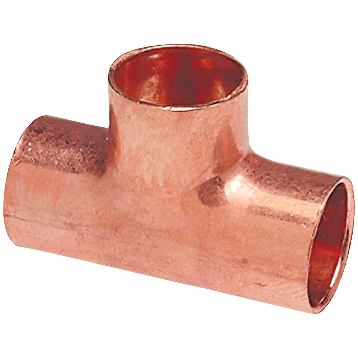 3/4" Copper Tee – Lead-Free Wrought Copper, C x C x C