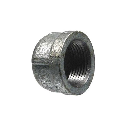 2" Galvanized Cap