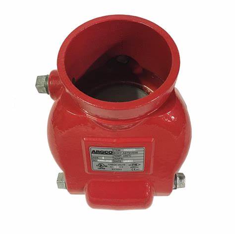4" Fire Protection Grooved Check Valve (Ductile Iron, Red)