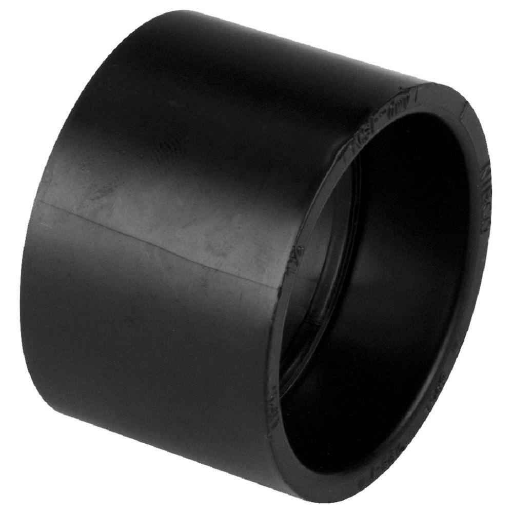 1-1/2" ABS DWV Coupling (Hub x Hub)
