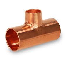 1" x 3/4" x 1" Copper Reducing Tee
