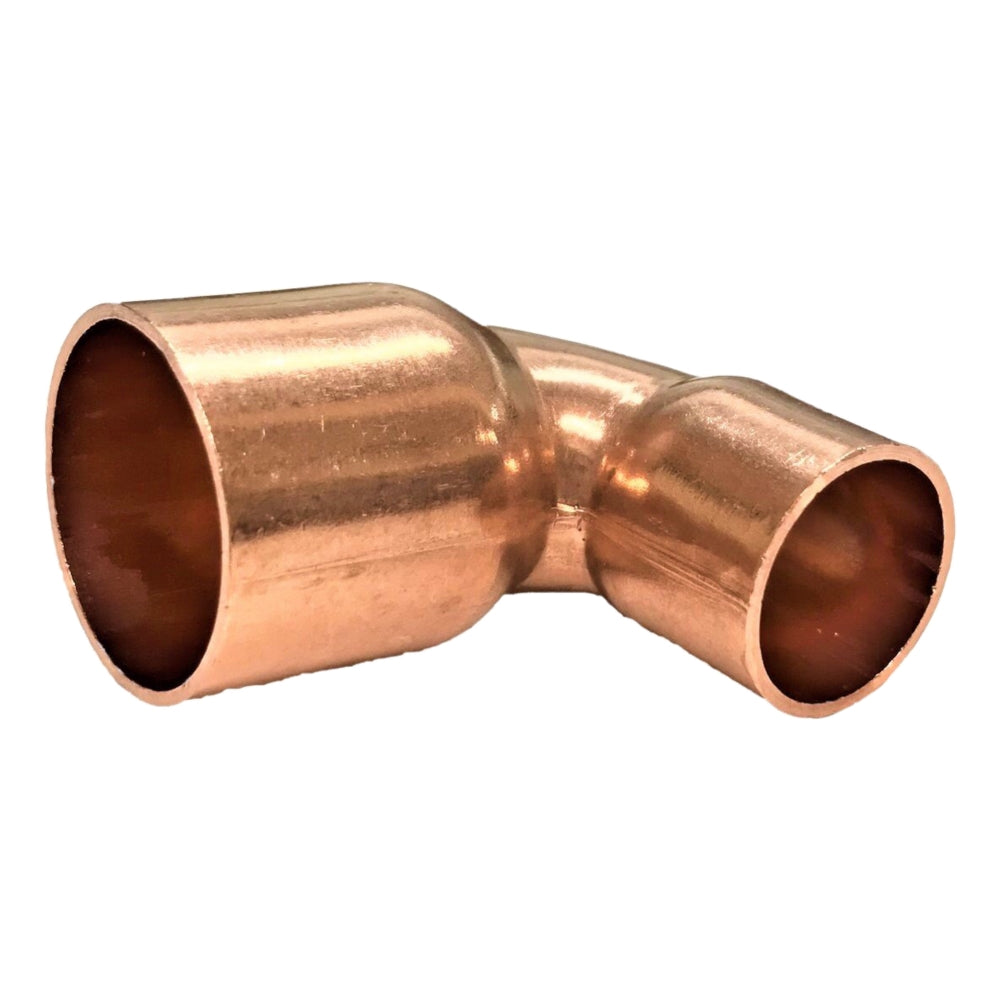 2" x 1-1/2" Copper Reducing 90 Elbow (C x C)