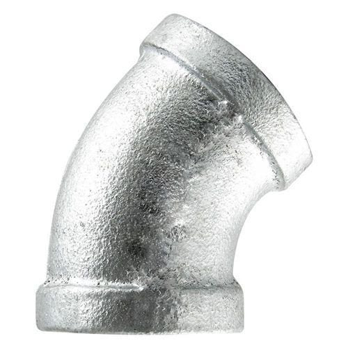 1-1/4" Galvanized 45 Elbow