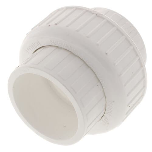 PVC Schedule 40 Socket Union with EPDM O-ring