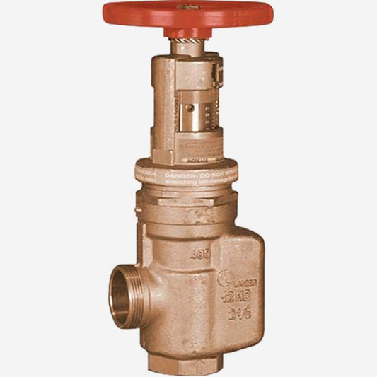 Potter Roemer 4033-FA5 Reg-U-Matic Pressure Reducing Hose Valve 2-1/2" FIP x 2-1/2" Male Hose