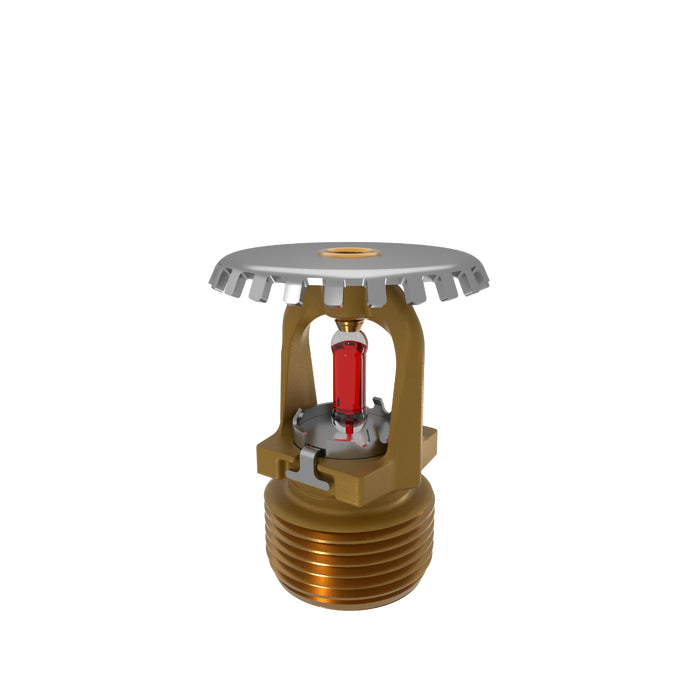 Viking VK2001 Upright Fire Sprinkler SR 8.0K Brass 155F