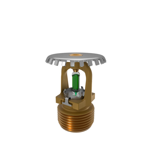 Viking VK2001 Upright Fire Sprinkler SR 8.0K Brass 200F