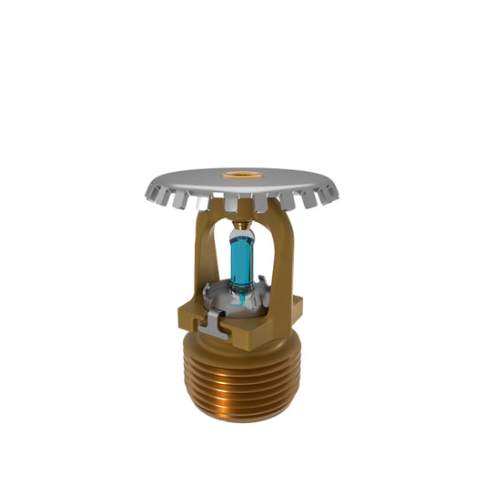 Viking VK2001 Upright Fire Sprinkler SR 8.0K Brass 286F