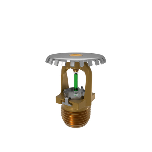 Viking VK3001 Upright Fire Sprinkler QR 5.6K Brass 200F