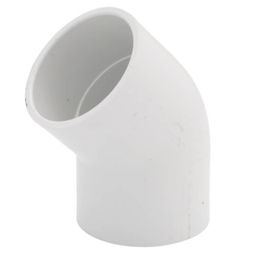 PVC Schedule 40 45 Degree Elbow