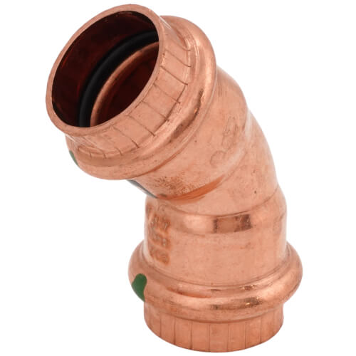 1-1/2" Elbow 45 Copper ProPress Fitting