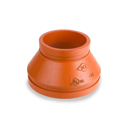 Grooved Concentric Reducer 8" x 4"
