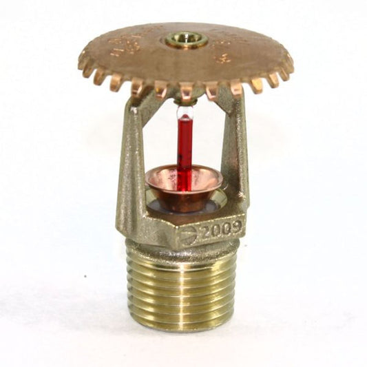 Tyco TY-FRB Upright Fire Sprinkler TY313 Quick Response 5.6K 155F Brass