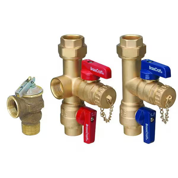 Navien Tankless Water Heater Isolation Valve Kit | Brass – United ...