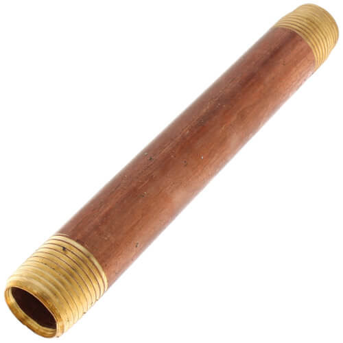 1" × 5" Brass Nipple (Threaded Both Ends)