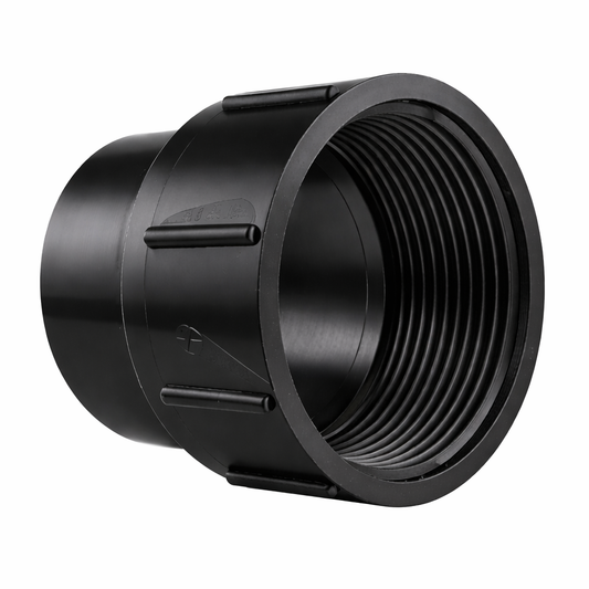 1-1/2" ABS Cleanout Adapter (Hub x FIP)