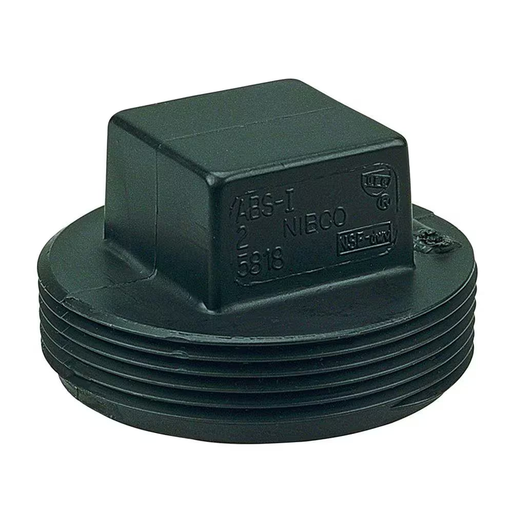 6" ABS Cleanout Plug (Raised Head)