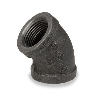 1" Ductile Iron 45 Degree Elbow (Threaded)